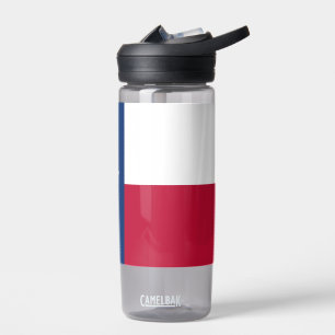 Bouteille d'eau avec drapeau du Texas State, États