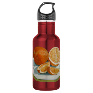 Bouteille D'eau avec photo d'oranges