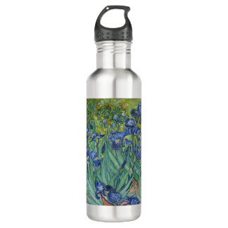 Bouteille d'eau avec Van Gogh's Irises