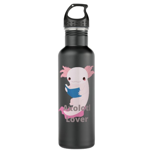 Bouteille D'eau Axolotl Lover - Axolotl (Devant)