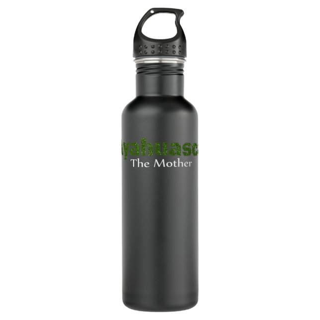 Bouteille D'eau Ayahuasca Psychedelic Shaman T (Devant)