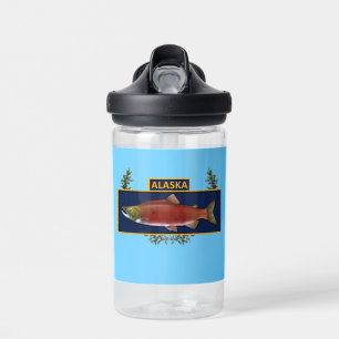 Bouteille D'eau Badge du pêcheur de combat de l'Alaska