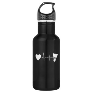 Bouteille D'eau Badminton - Battledore Battement de coeur