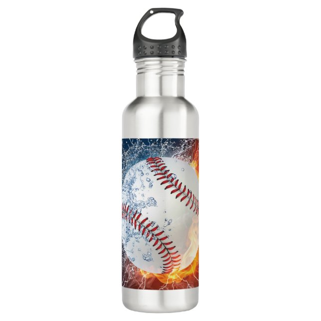 Bouteille D'eau Balle de baseball (Devant)