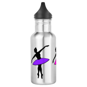 Bouteille D'eau Ballerina Silhouette Tutu Danse Professeur Ballet