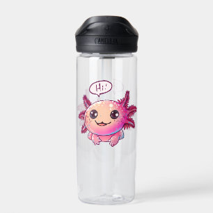 Bouteille D'eau Bande dessinée du mignon Axolotl