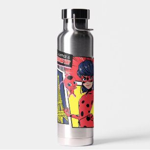 Bouteille D'eau Bande dessinée Miraculaire Ladybug Parisienne