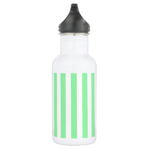 Bouteille D'eau Bandes de bonbons vert clair