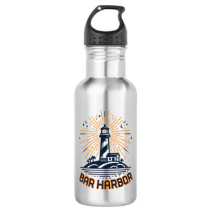 Bouteille D'eau Bar Harbor Maine Phare Lever du soleil
