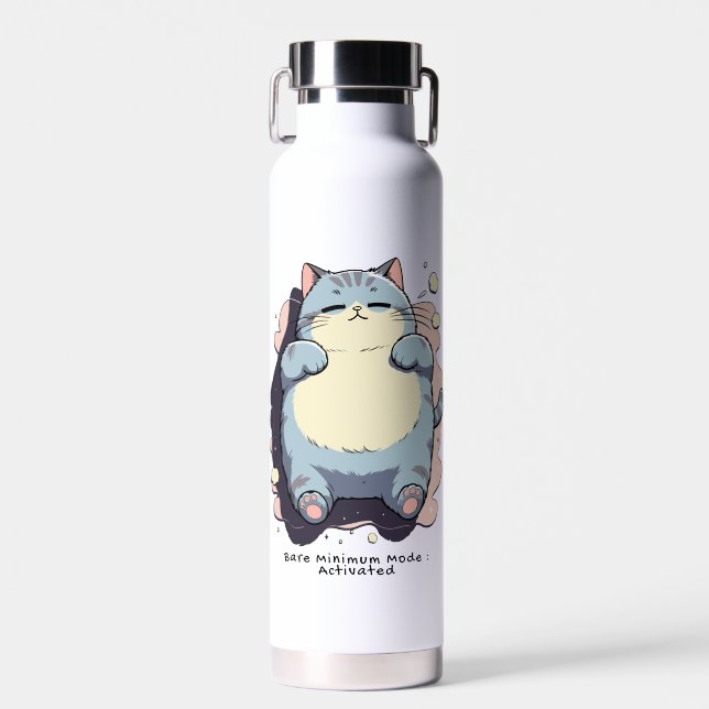 Bouteille D'eau Bare Minimum Mode Activated – Relatable Mood  (Avant)