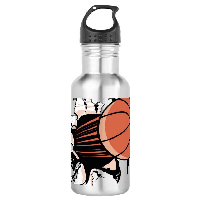 Bouteille D'eau Basket-ball en petits groupes (Devant)