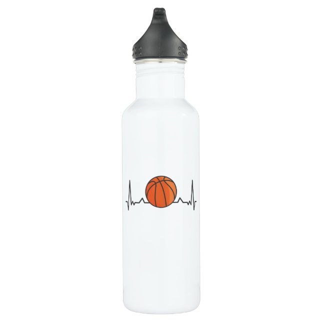 Bouteille D'eau Basket-ball Heartbeat cadeaux sportifs (Droite)