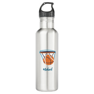 Bouteille D'eau Basket-ball Votre nom personnel