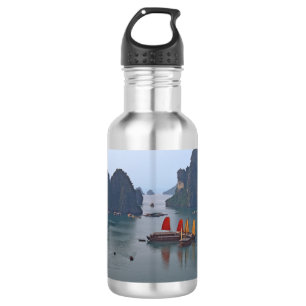 Bouteille D'eau Bateaux à voile à Ha Long Bay - Vietnam, Asie