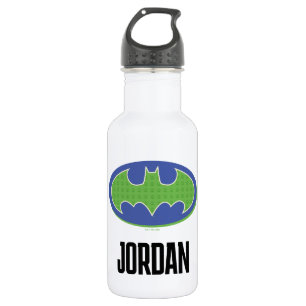 Bouteille D'eau Batman   Symbole pourpre et vert