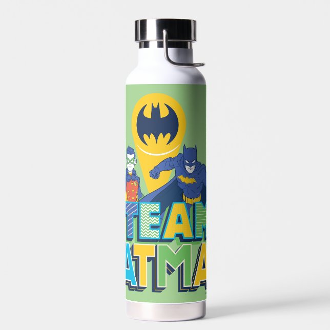 Bouteille D'eau Batman | Team Batman & Robin (Gauche)