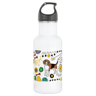 Bouteille d'eau beagle
