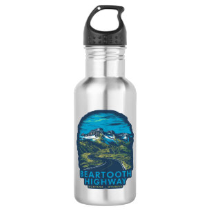 Bouteille D'eau Beartooth Highway Montana Wyoming Vista