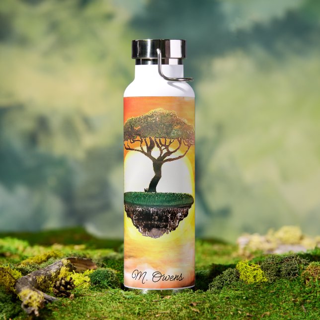 Bouteille D'eau Beau Arbre d'Acacia Africain (Extérieur)