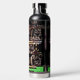 Bouteille d'eau - Beau art