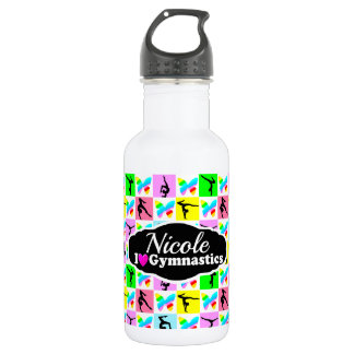 BOUTEILLE D'EAU BEAU GYMNASTIQUE BUTTERFLY DESIGN