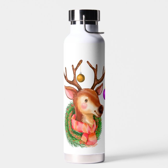 Bouteille D'eau Bébé mignon Fête Ornements de Noël (Gauche)