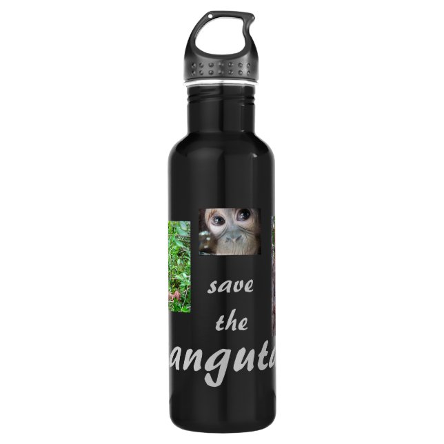 Bouteille D'eau Bébé Uttuh d'orang-outan à OFI (Devant)