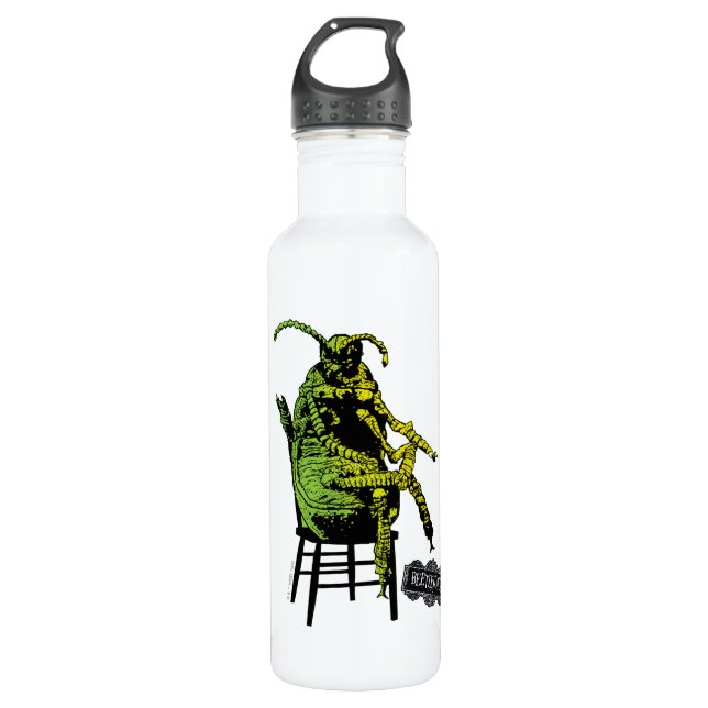 Bouteille D'eau Beetlejus | Le dendroctone en fauteuil (Devant)