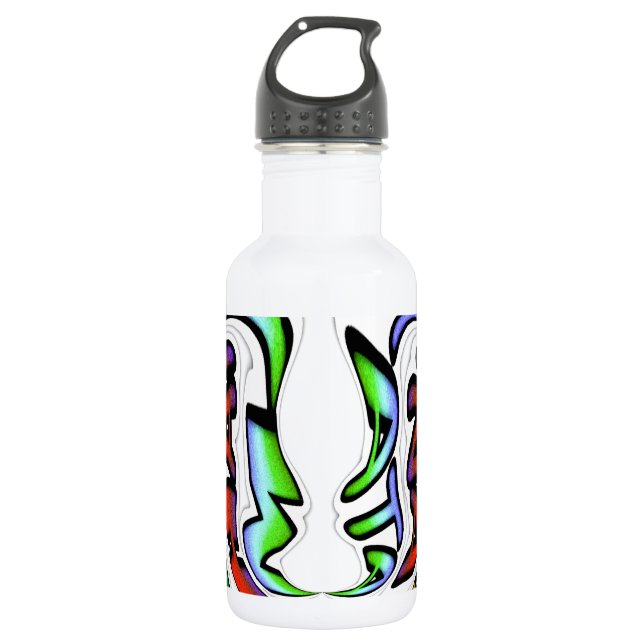 Bouteille D'eau Belle conception d'art tendance extraordinaire per (Devant)