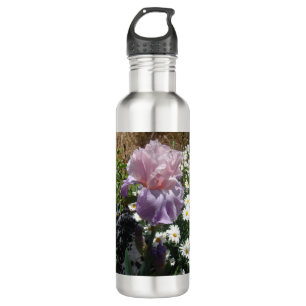 Bouteille D'eau Belle Iris Fleur violet Fleur Photo