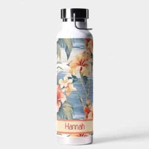 Bouteille D'eau Belle Scène De Plage Tropicale