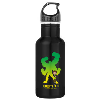 Bouteille D'eau Ben 10 & Four Arms Shadow