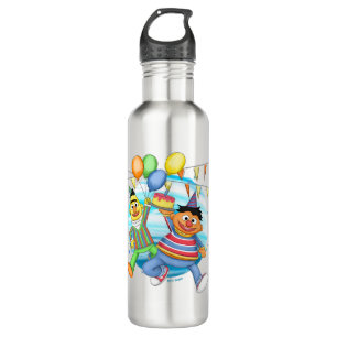 Bouteille D'eau Bert et Ernie Balloons d'anniversaire