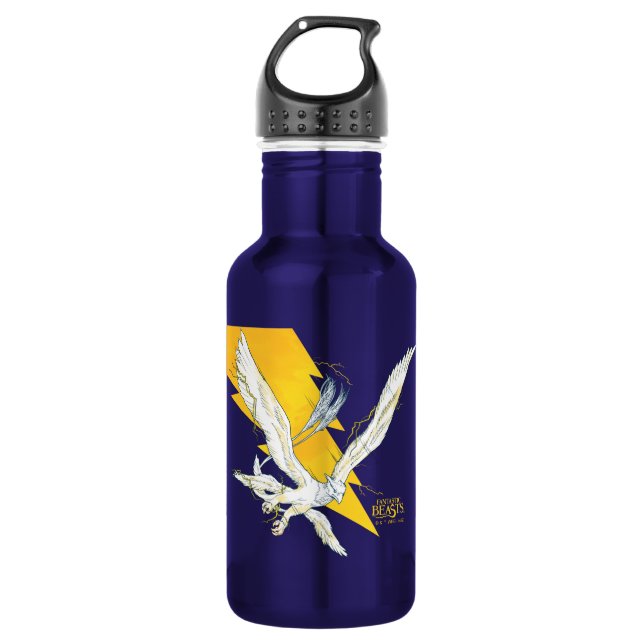 Bouteille D'eau Bêtes fantastiques Thunderbird (Devant)