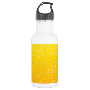 Bouteille D'eau Bière Lager avec de minuscules bulles Art Arrière