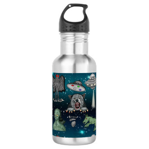 Bouteille D'eau Bigfoot, OVNI, Aliens, Mothman, Dogman, Cryptides