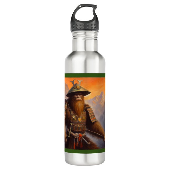 Bouteille D'eau Bigfoot Samurai (Devant)