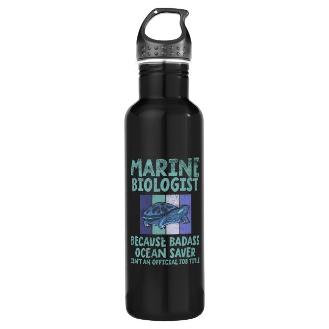 Bouteille D'eau Biologiste marin Biologie marine (Devant)