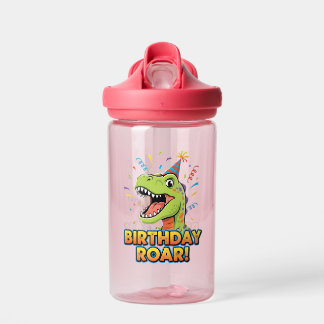 Bouteille D'eau Birthday Roar Cute Dinosaur Birthday Party Design