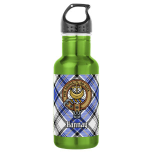 Bouteille D'eau Blason de Clan Hannay sur tartan