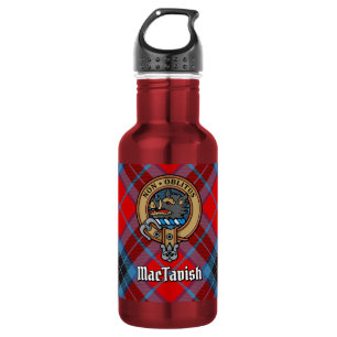 Bouteille D'eau Blason du clan MacTavish sur tartan