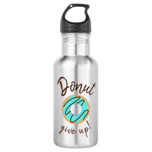 Bouteille D'eau Bleu Donut Abandonner