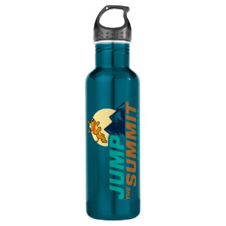 Bouteille d'eau bleue 24 oz