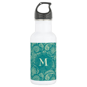 Bouteille D'eau Blue Green Paisley