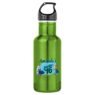 Bouteille D'eau Blue Sweet Sixteen Water Bottle
