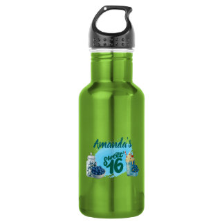 Bouteille D'eau Blue Sweet Sixteen Water Bottle