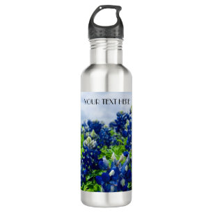 Bouteille D'eau Bluebonnets Blue Flowers Texas texan Floral