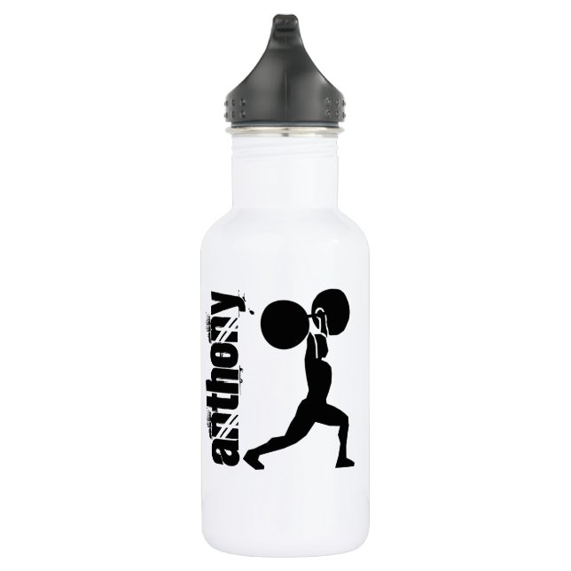 Bouteille D'eau Bodybuilder Gym Personnalisé (Droite)