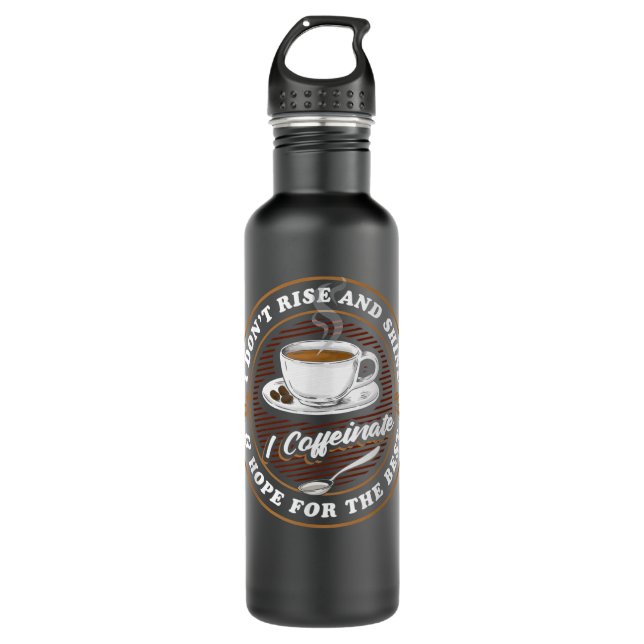Bouteille D'eau Boisson à café - Caféine matin Espresso C (Devant)