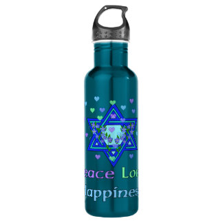 Bouteille D'eau Bonheur d'amour de paix